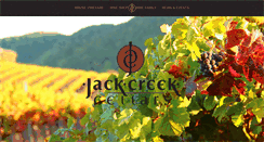 Desktop Screenshot of jackcreekcellars.com